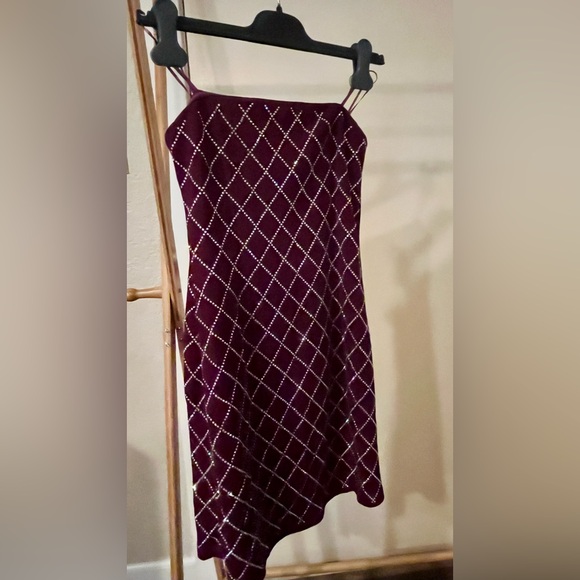 edit by nine Dresses & Skirts - purple diamante party dress